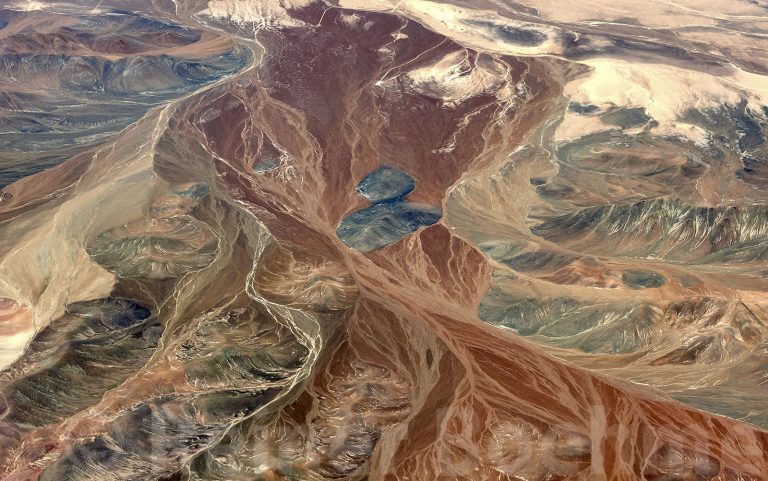Flight to Calama