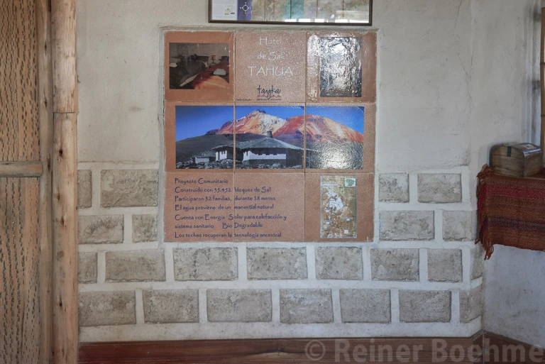 Hotel built entirely with salt bricks