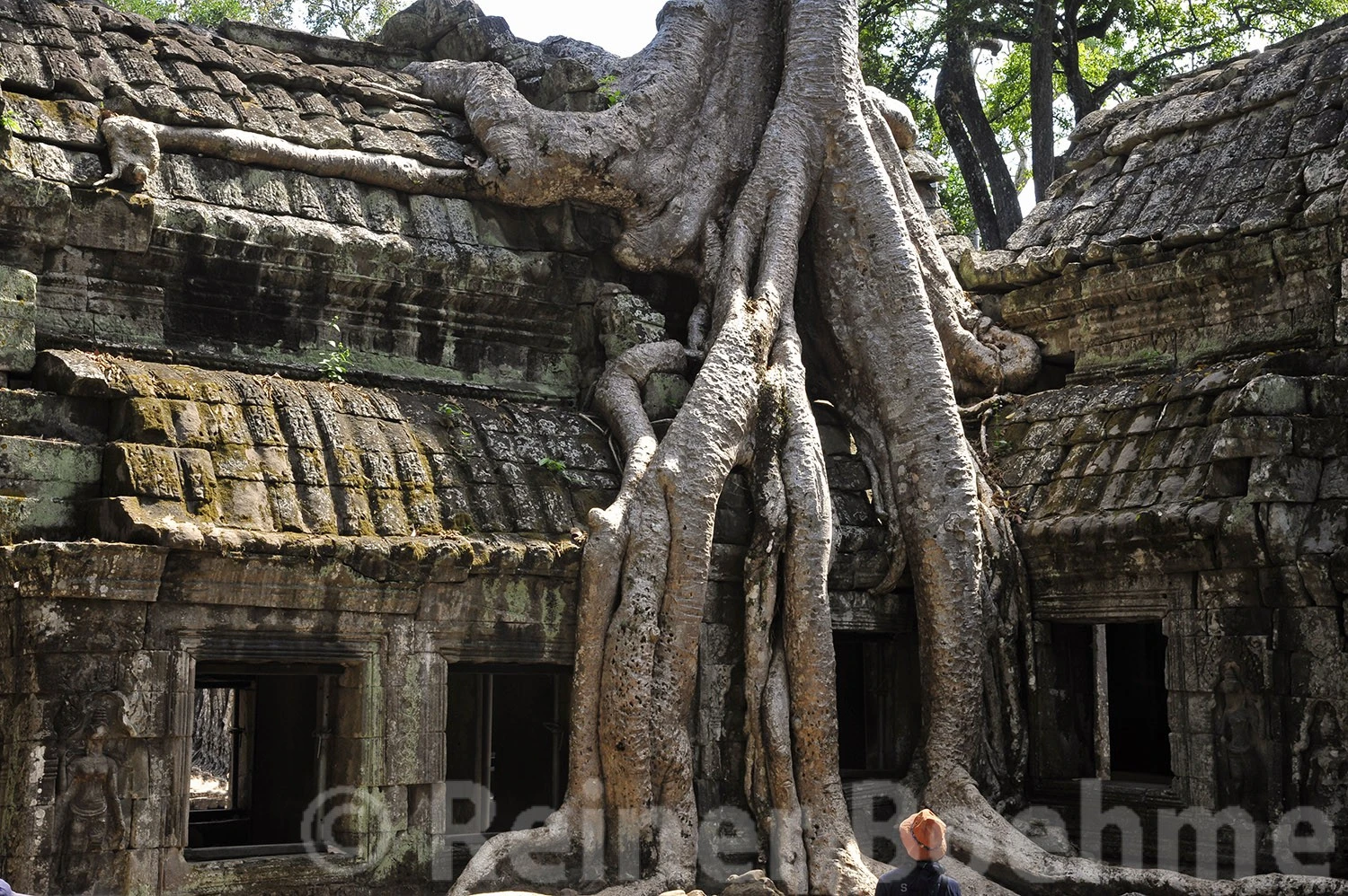 Forgotten for centuries, Angkor Wat – photo by Reiner Boehme