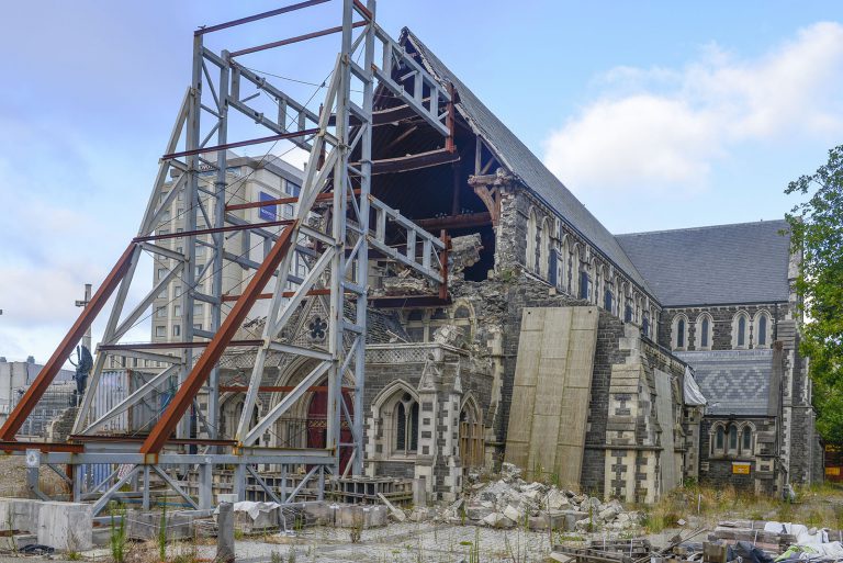 Christchurch earthquake damage
