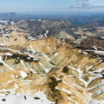 Landmannalaugar from the air