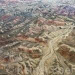 Approaching Urumqi airport