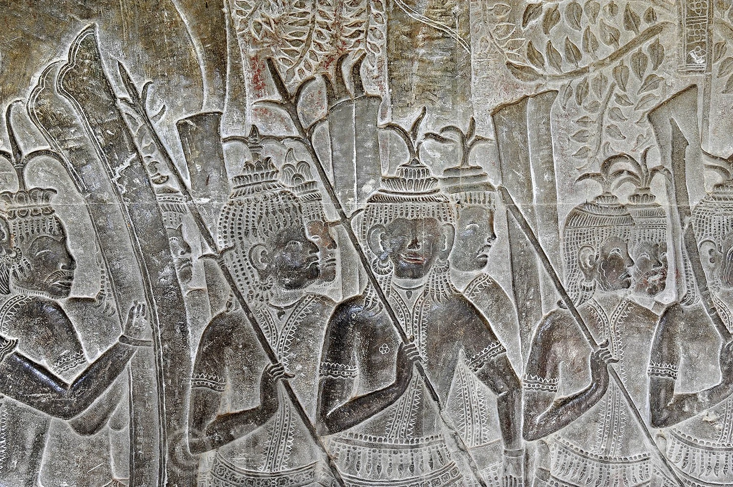 Main temple relief, Angkor Wat – photo by Reiner Boehme