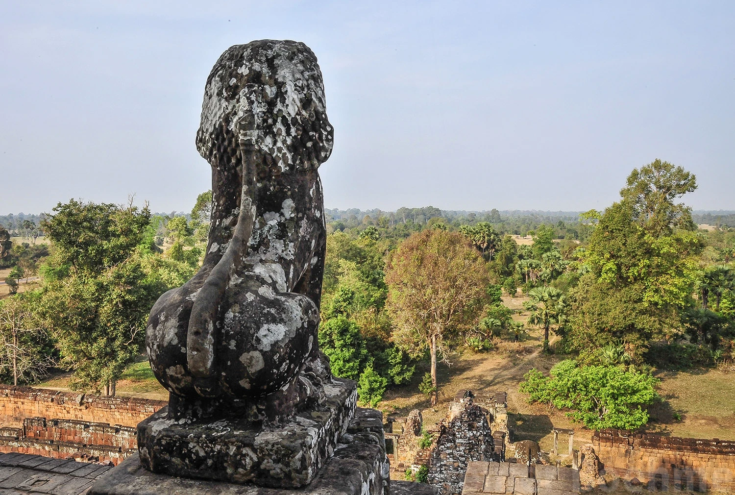 View over the vast temple area, Angkor Wat – photo by Reiner Boehme