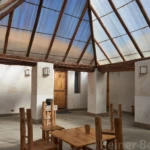 Interior of our salt hotel