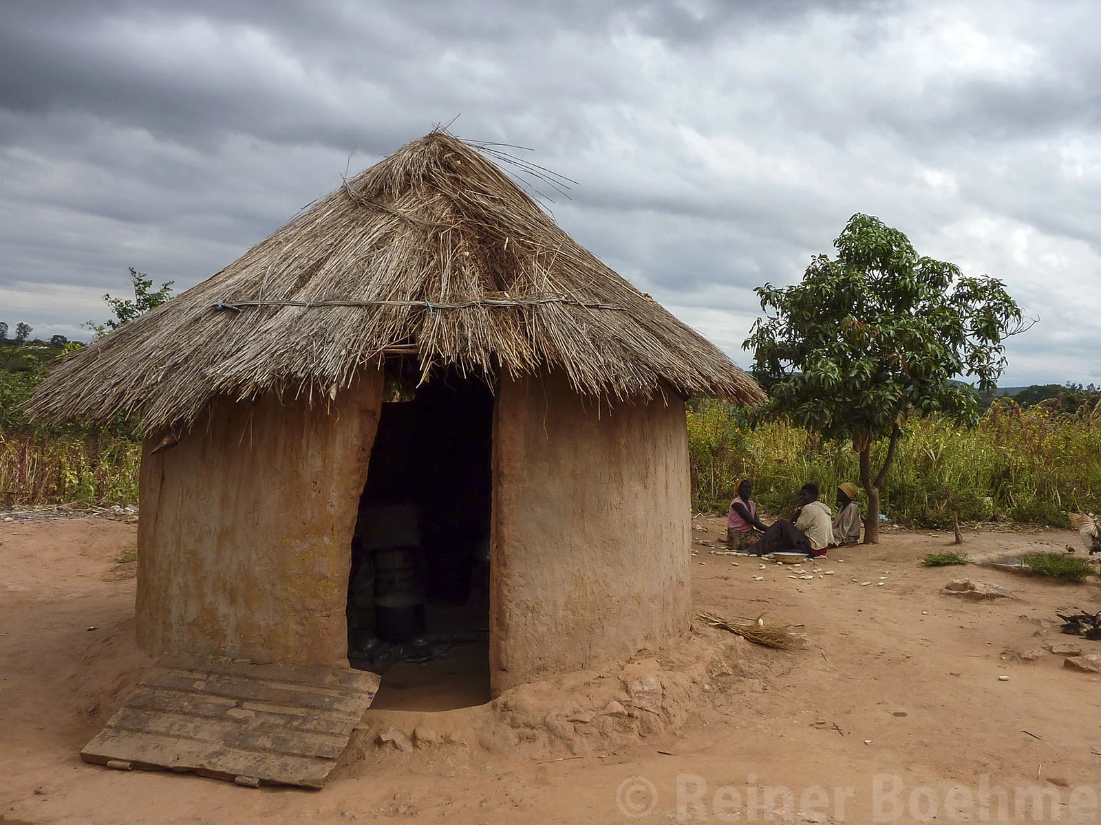 Village life, Zambia – photo by Reiner Boehme