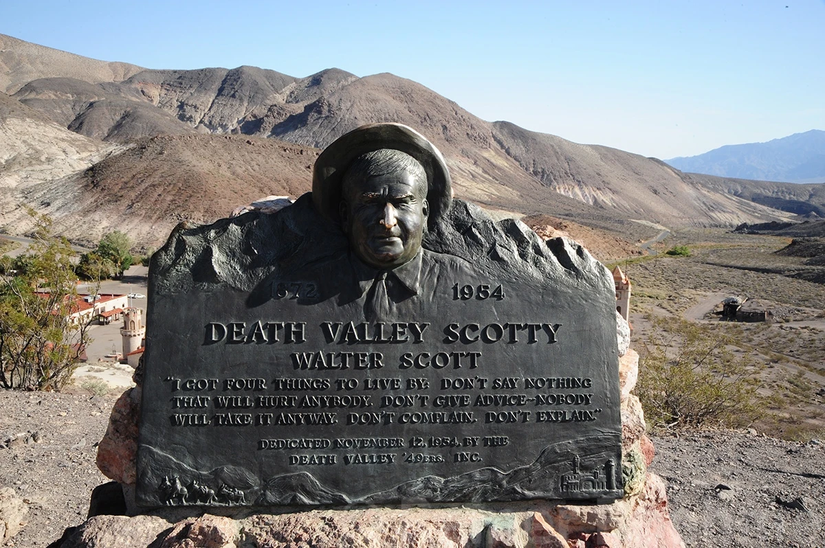 Scottie’s tomb, Death Valley – photo by Reiner Boehme