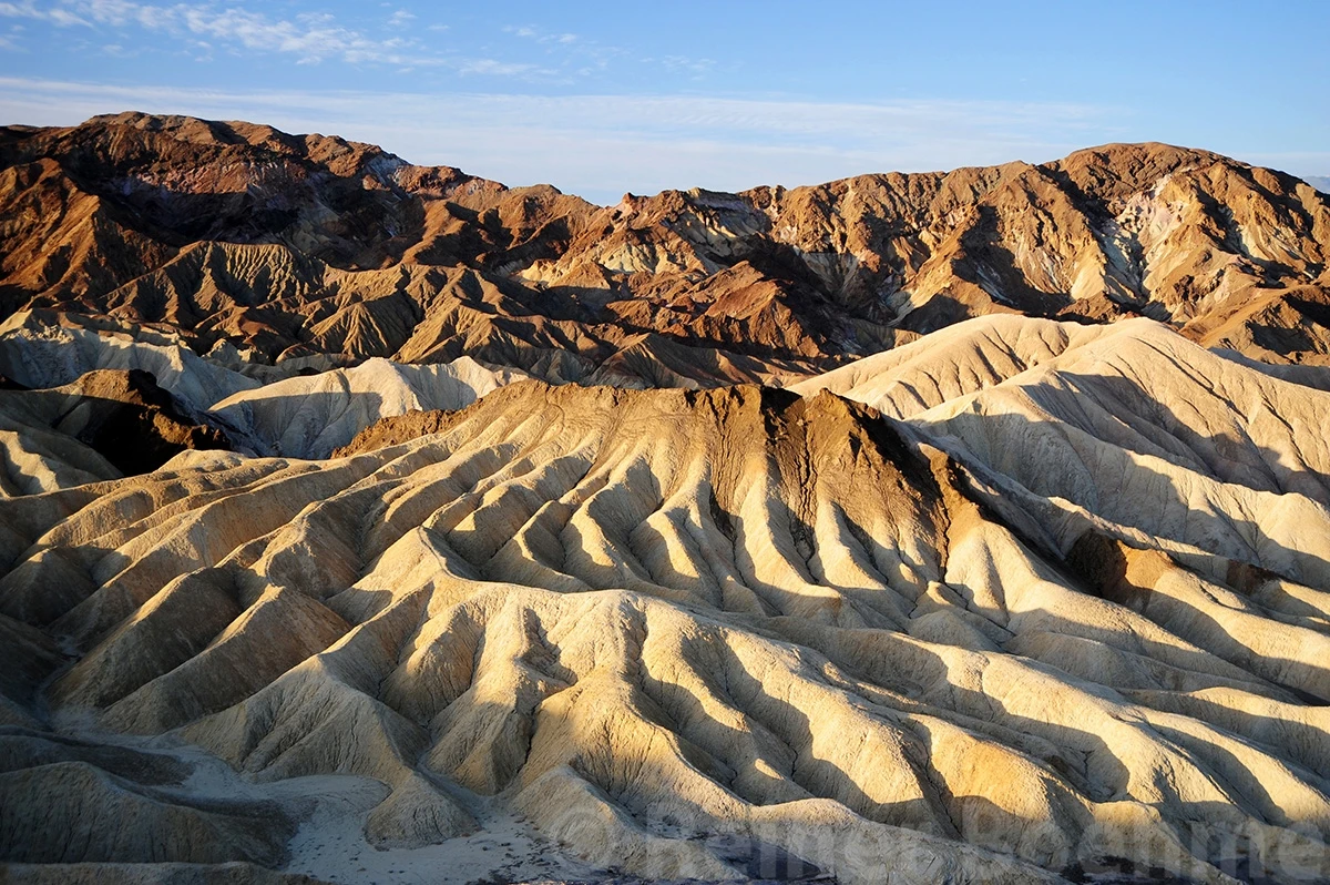 Zabriskie point, Death Valley – photo by Reiner Boehme