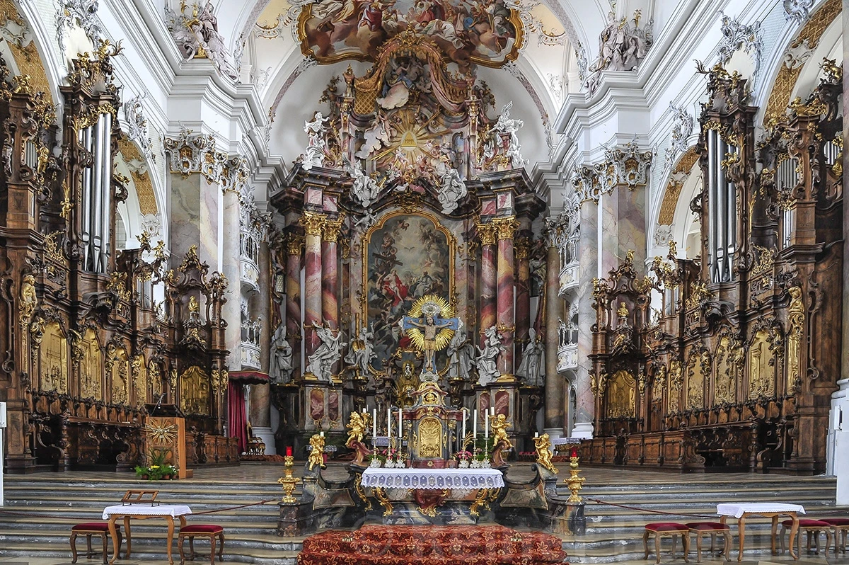 Barock church in Wies, Various in Germany – photo by Reiner Boehme