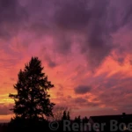 Once in two years the sky is burning at home