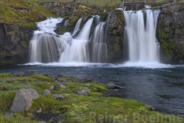 Waterfalls at Mt. Kirkjufell