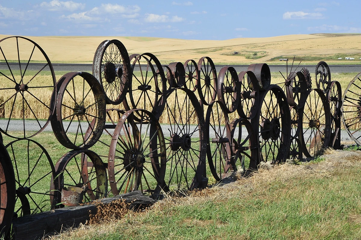 Wheels, The Palouse – photo by Reiner Boehme