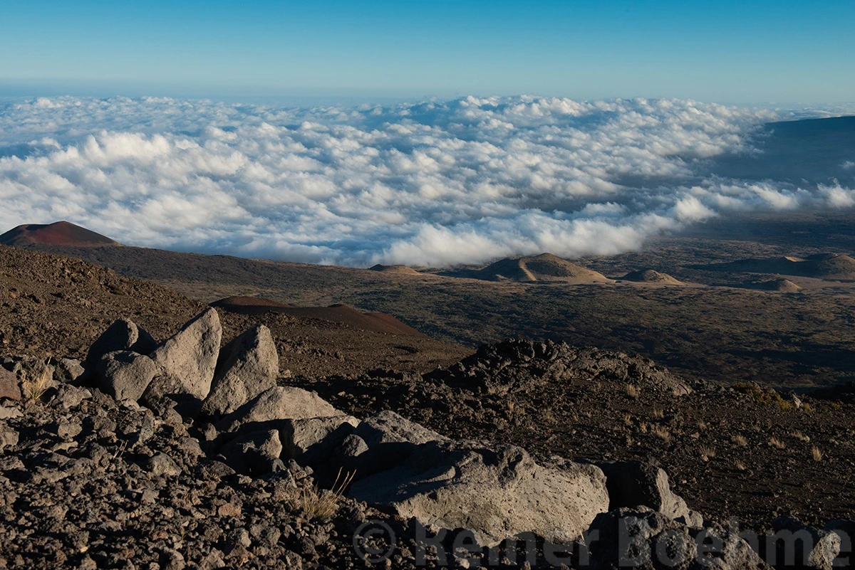 View from Mauna Kea, Hawaii – photo by Reiner Boehme