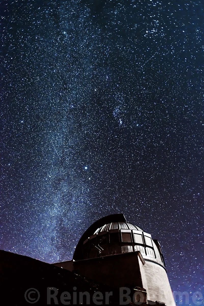 The milky way, Hawaii – photo by Reiner Boehme