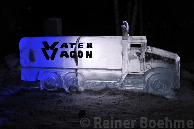 Ice carving competition