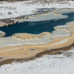 Visitor centre’s walk to geysirs
