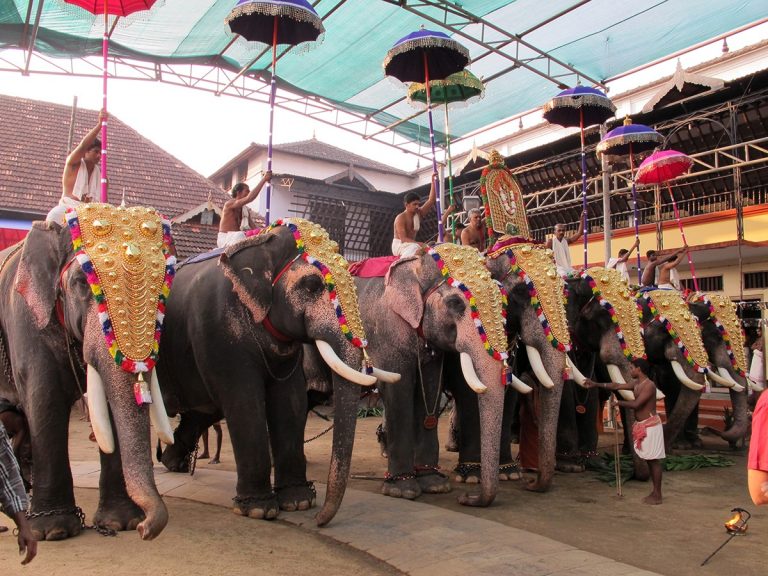 Siva temple festival, Ernakulam