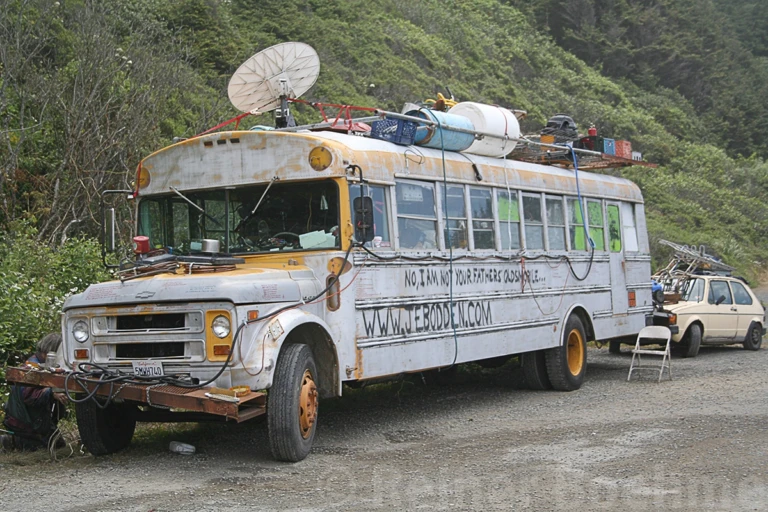 Wreck rather than camper bus