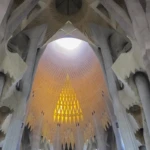 Above the altar