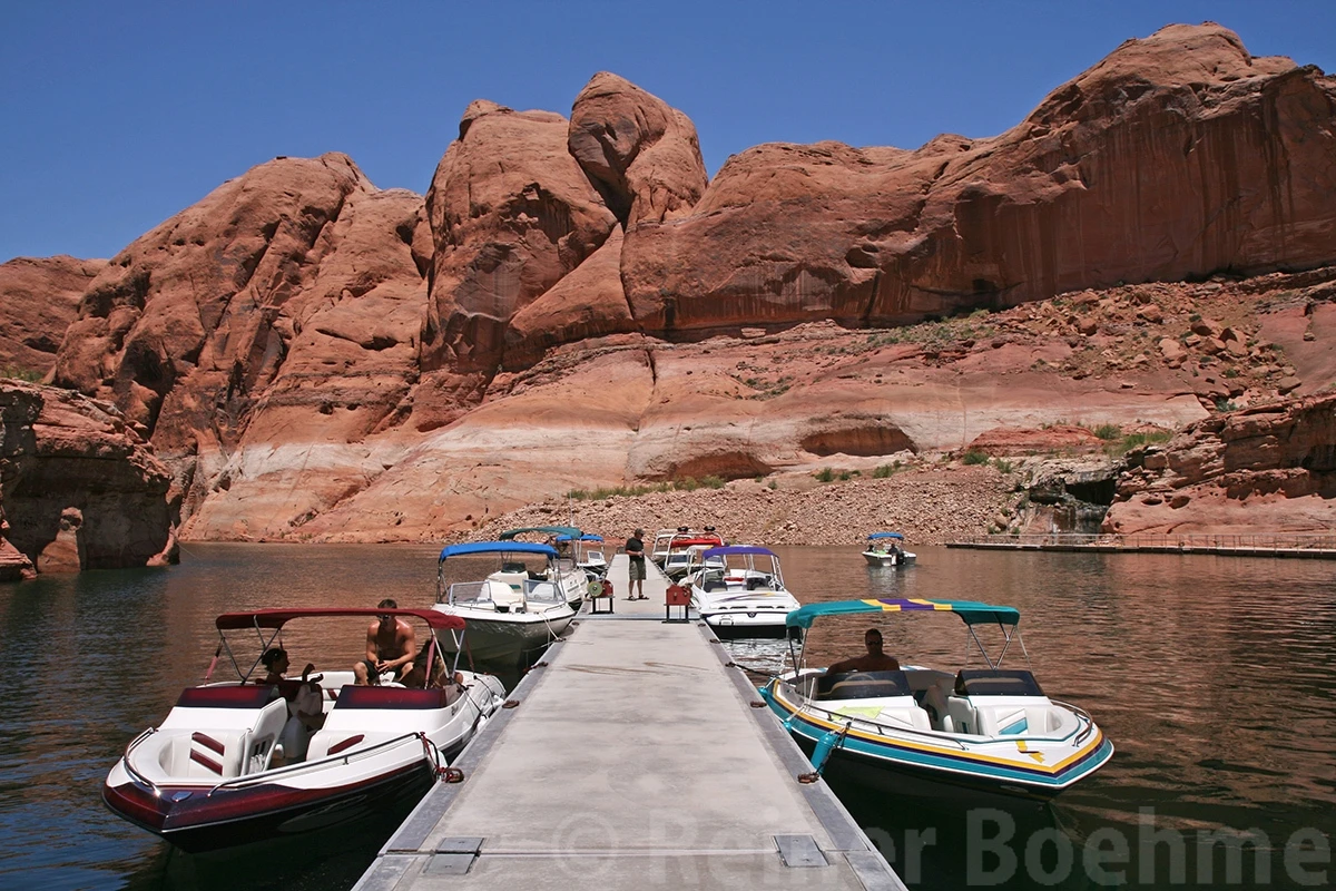 Boattrip on Lake Powell, Various in Utah – photo by Reiner Boehme