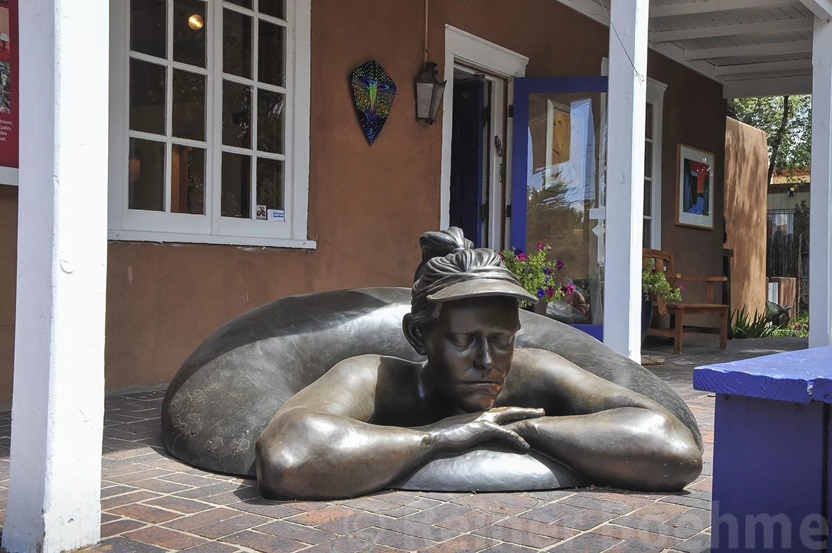 Gallery road, Santa Fe – photo by Reiner Boehme