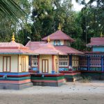 Hindu temple along the backwaters