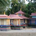 Hindu temple along the backwaters