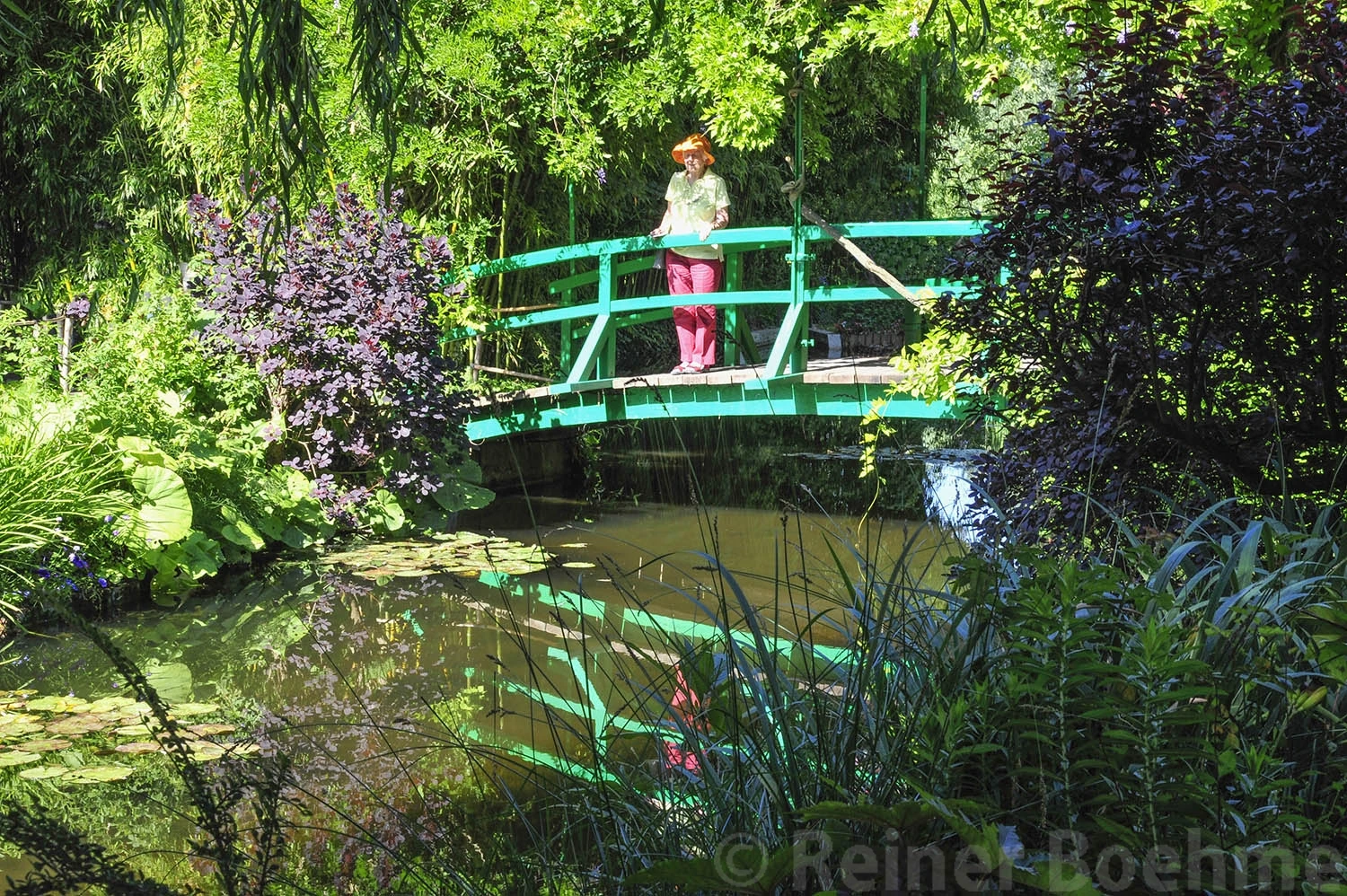 Monet’s garden 3, France – photo by Reiner Boehme