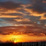 Sunset at home