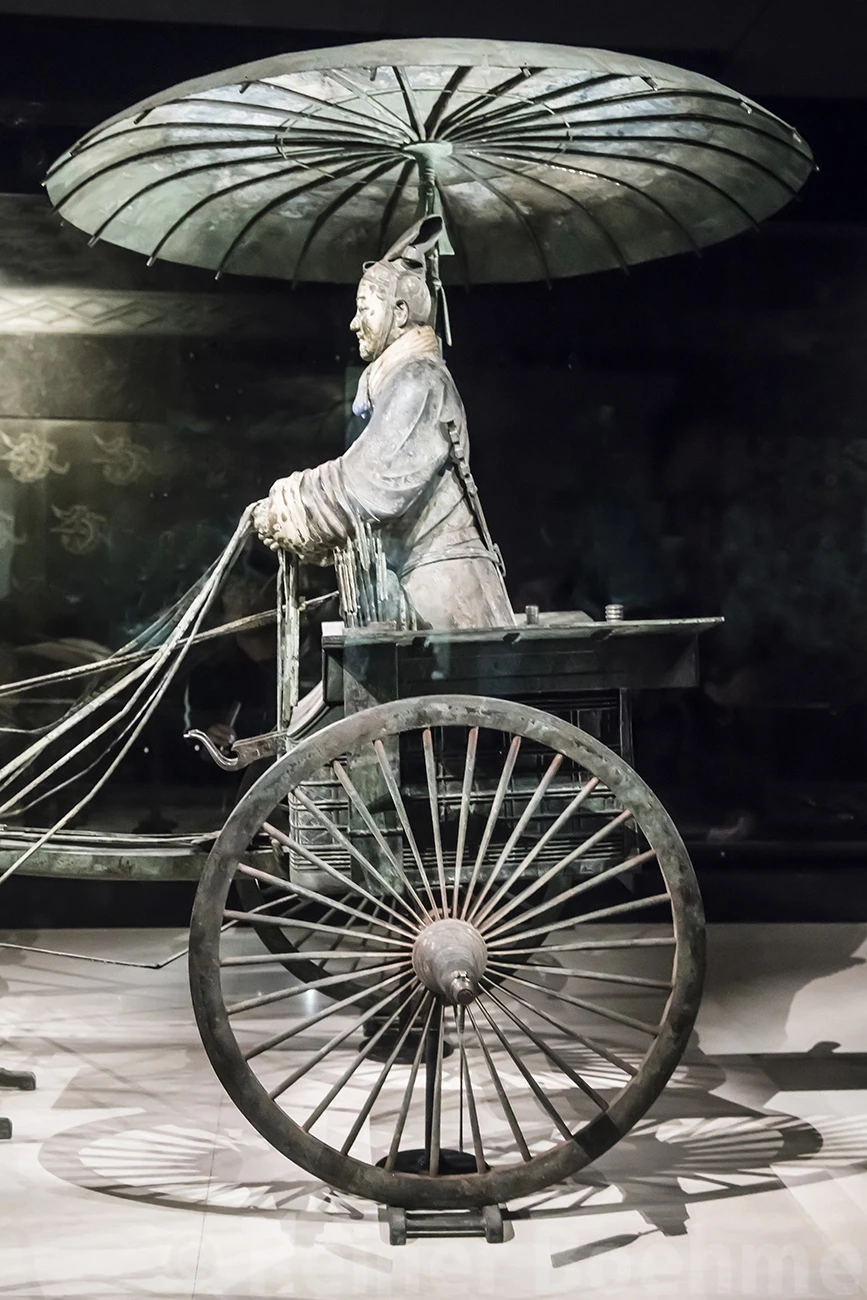 The emperor’s horserider, Xi'an Terracotta army – photo by Reiner Boehme