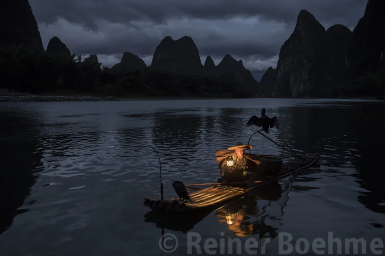 Early morning on Li river