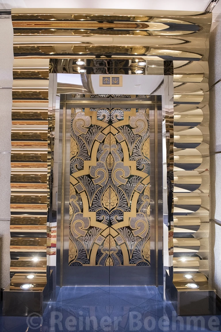 Elevator door, Burj al Arab
