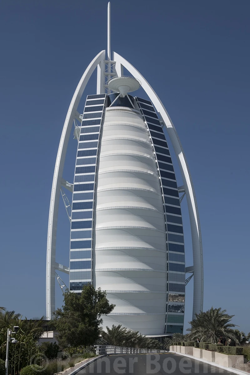 Burj al Arab, Dubai, United Arab Emirates – photo by Reiner Boehme