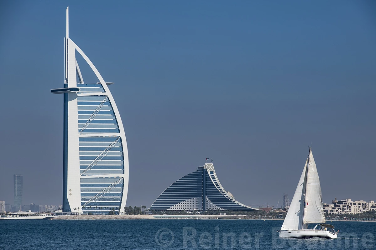 View from the palm, United Arab Emirates – photo by Reiner Boehme