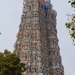 Meenakshi temple tower