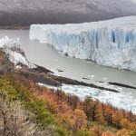 Fall at Perito Moreno glacier