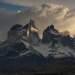 Sunset on Los Cuernos
