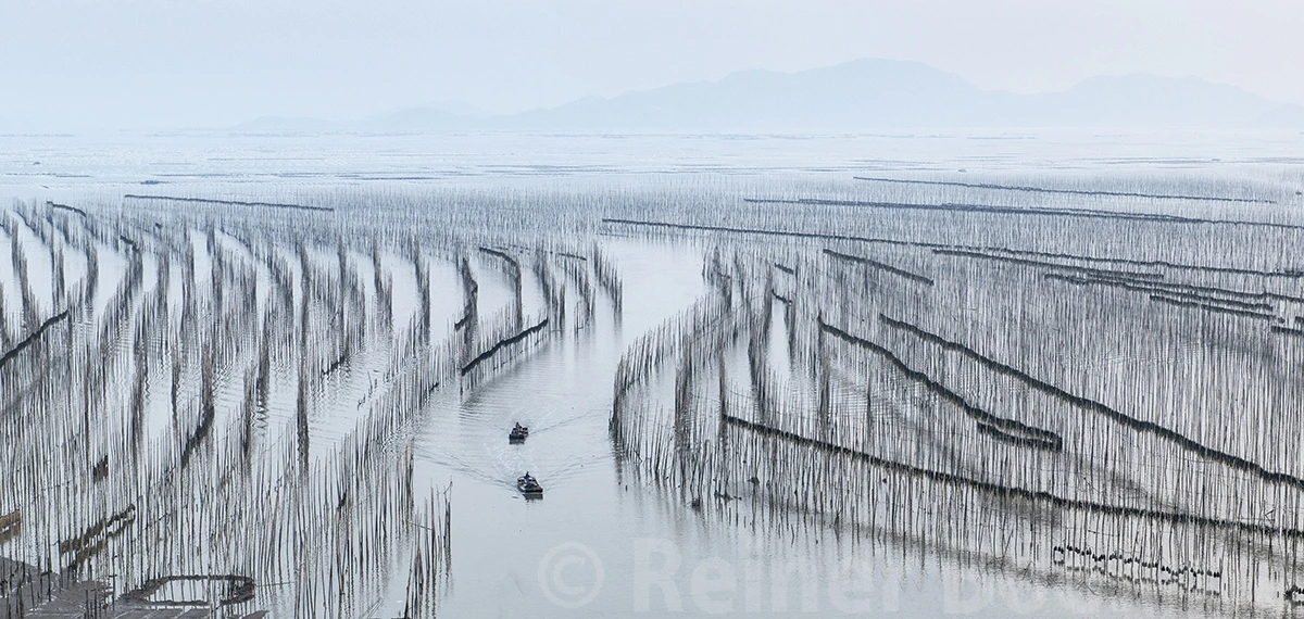 Shajiang S bay panorama, Xiapu – photo by Reiner Boehme