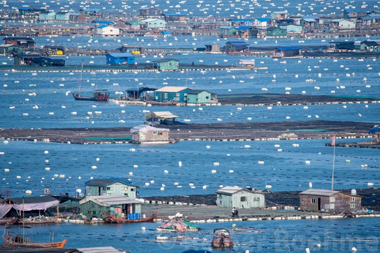 Village on water