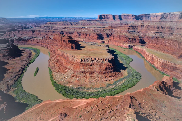 Horseshoe bend from Shafer trail