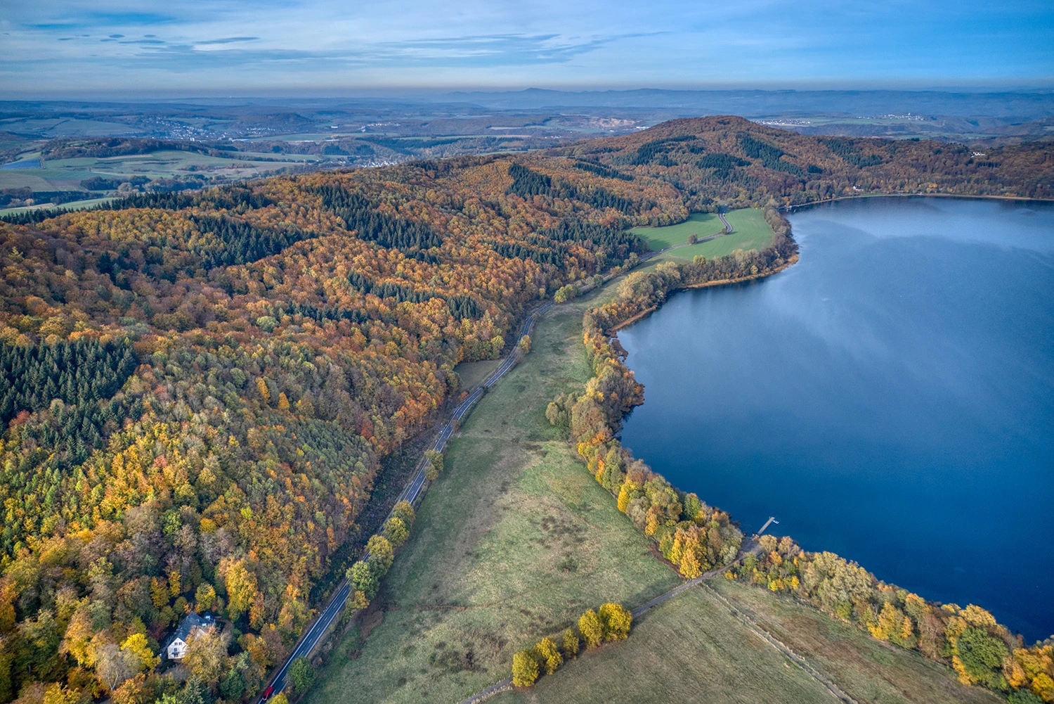 Lake Laach, Eiffel and rivers Ahr, Mosel – photo by Reiner Boehme