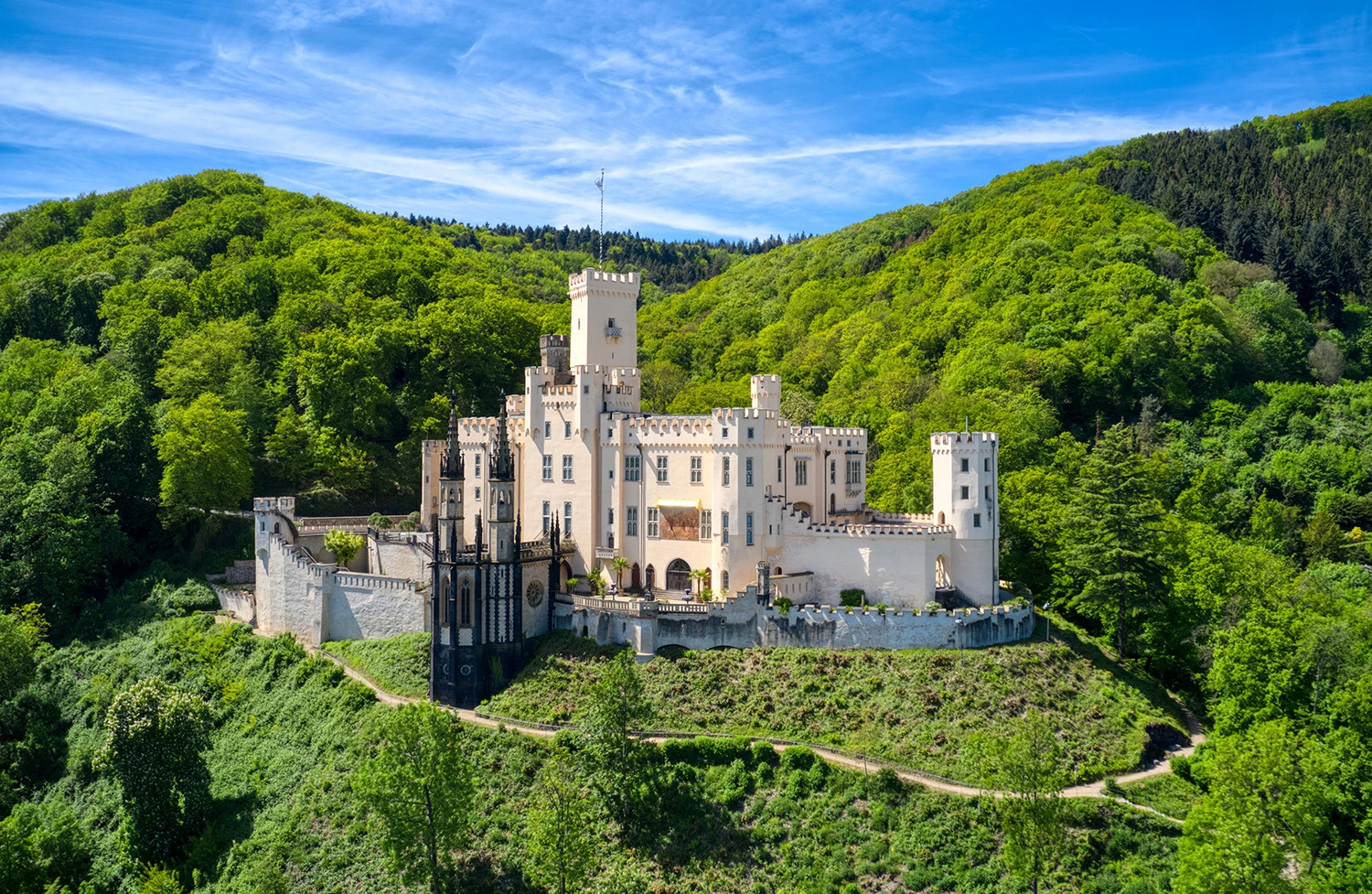 Schloss Stolzenfels, River Rhein – photo by Reiner Boehme