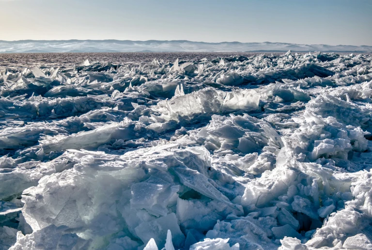 Ice floes