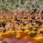 Colorful rocks at Rio Tinto