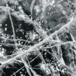 Frozen methane bubbles VI