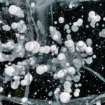 Frozen methane bubbles V