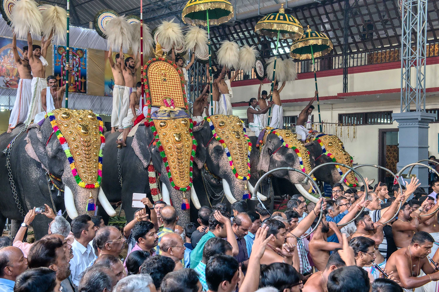 Shiva Temple festival, Kerala – photo by Reiner Boehme