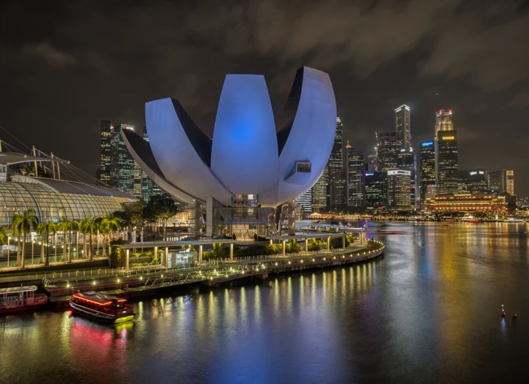Science museum, Marina Bay