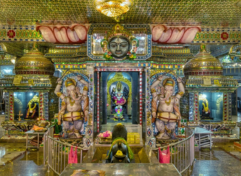 Glass Hindu Temple I