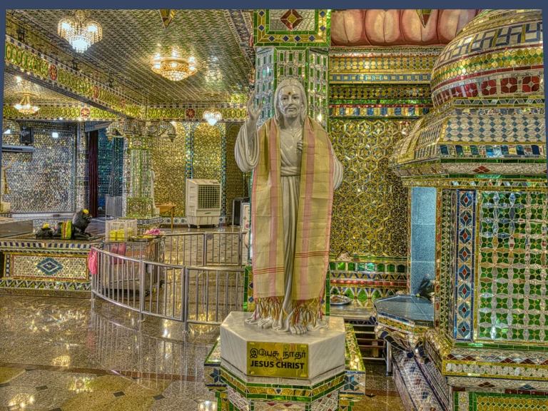 Glass Hindu Temple II